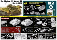 6521  1/35  Pz.Kpfw.III Ausf.M Kursk 1943 