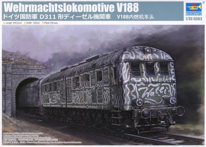 00225 1/35 Wehrmacht Locomotive V188 D311