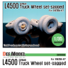DW30008 1/35 WW2 German L4500 Truck Wheel set (for Zvezda 1/35)