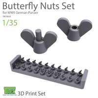 35049 1/35 Butterfly Nuts Set for WWII German Panzer