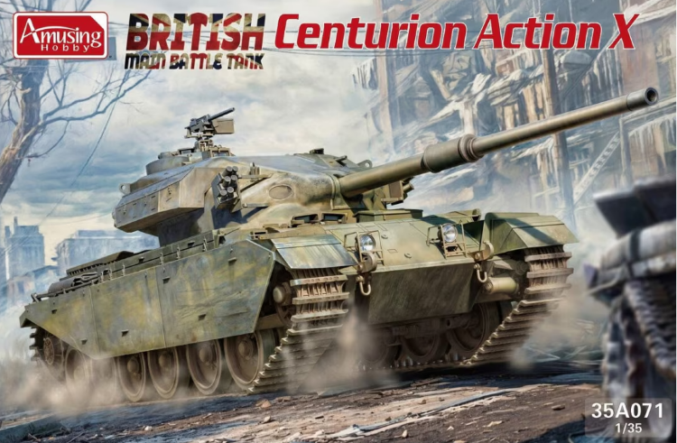 35A071 1/35 British Centurion Action X + бонус (прожектор)