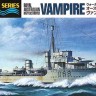 Tamiya 31910 1/700 эсминец Vampire