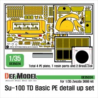 DE35024 1/35 Su-100 TD Basic PE detail up set