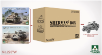 TAKOM 2207W 1/35 Комбо набор (шерманы2 шт+Джип ) TAKOM 2207W 1/35 Комбо набор (шерманы2 шт+Джип )