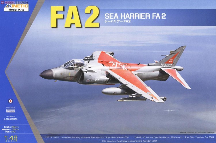 K48041 1/48 Sea Harrier Fa2 Model Kit