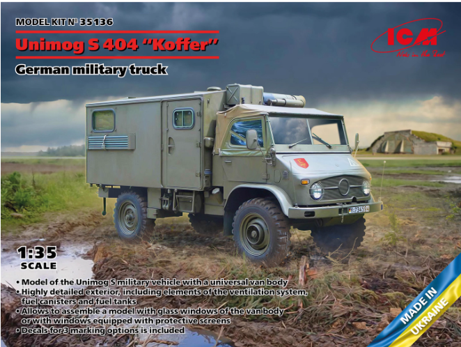 35136 1/35 Unimog S 404  35136