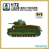 PS720135 1/72 SOMUA S35 Cavalry Tank
