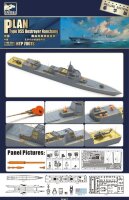 HTP7001S Delux 1/700 PLAN Type 055 Destroyer Nanchang (Травление+смола+стволы)