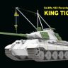 RM-5164  1/35 Sd.Kfz.182 KING TIGER Porsche Turret with 2T Makeshift Crane/ Workable Tracks