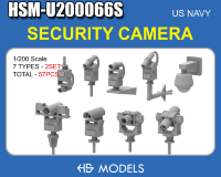 U200066S 1/200 USN Палубная камера для наблюдения за ВМС США, 57 шт.