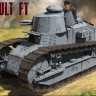 1004 1/16 French Light Tank Renault FT-17 (3 in 1)