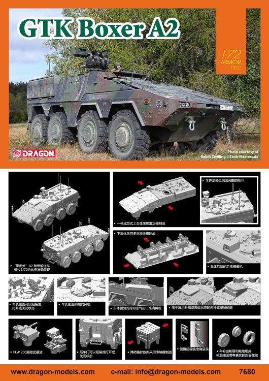  7680 1/72  Boxer   A2 8x8 