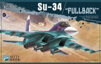 KH80141 Российский истребитель Су-34 1/48 (Смолянные сопла)