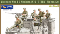 35GM0142 1/35 Vietnam War Us Marine M76 'Otter' Riders Set