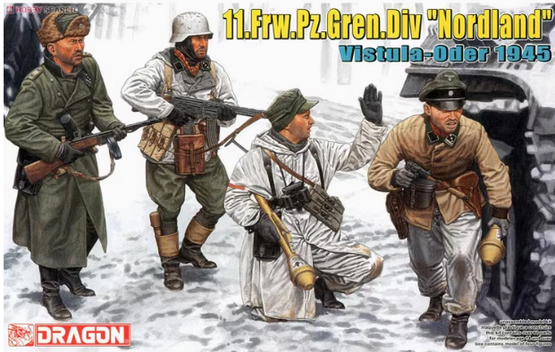 6455 1/35 11.Frw.Pz.Gren.Div "Nordland"
