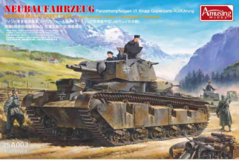  35A003 1/35 Neubaufahrzeug Norwegian Campaig