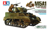 35313 1/35 US Light Tank M5A1 Pursuit Operation Set w/US Mortar Team
