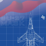 D48018 1/48 Маски на Су-27 для L4824