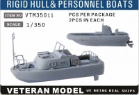 VTM35011 1/350 Modern US Navy Rigid Hull & Personnel Boats