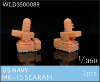 WLD3500089 1/350 US Navy SEAram, 2 шт.