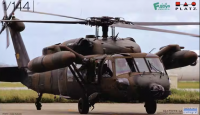PF49 1/144 UH60JA многоцелевой вертолет с травлением (1 шт)