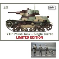 IBG 35074L 1/35 7TP Tank Single Turret Limited Edition Troop Leader