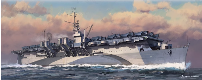 E57024 1/700  Авианосец США USS Independent  /Делюкс