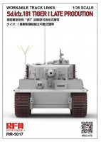 RM-5017 1/35 Траки наборные, для Sd.Kfz. 181 Pz.kpfw.VI Ausf. E Tiger I Late Production 