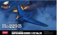 SWS24 1/32 Истребитель-бомбардировщик Horton Ho 229B с полным интерьером