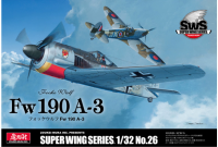SWS26  1:32: немецкий истребитель Fokker-Wulf Fw 190A3 с полным интерьером.