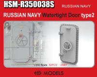 R350038S 1/350  ВМФ России  двери 2 Type (64PCS)
