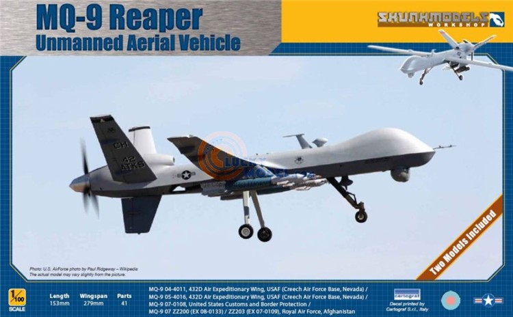SW91001 1/100 U.S. MQ-9 Reaper UAV
