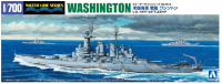 06735 1/700 Water Line Series No. 612 U.S. Navy Battleship USS Washington