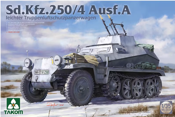 TAKOM 2211 1/35 Sd.Kfz.250/4 Ausf.A