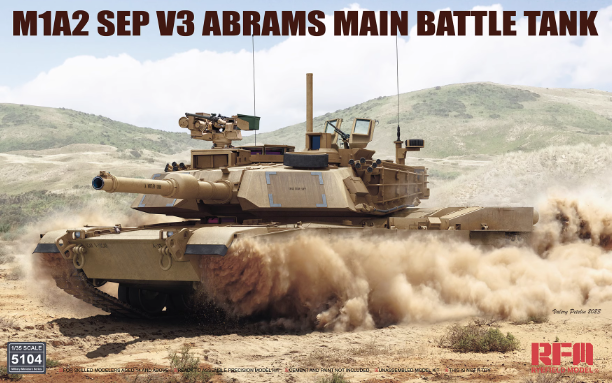 RM-5104 1/35 M1A2 SEP V3 Abrams Main Battle Tank