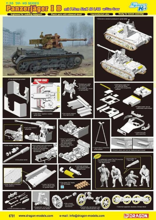 6781 1/35 Panzerjäger IB mit StuK 40 L/48