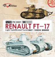 FH3001 Renualt FT-17 Light Tank (Riveted turret) 1/72
