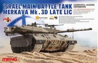 TS-025 1/35 ISRAEL MAIN BATTLE TANK MERKAVA Mk.3D LATE LIC