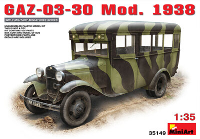 MiniArt 35149 ГАЗ-03-30 обр.1938 г. Военный автобус