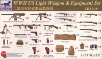 AB3558 1/35  WWII US Light Weapons Equipment Set