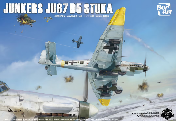 BF-012 1/35 Junkers Ju 87 D5 Stuka