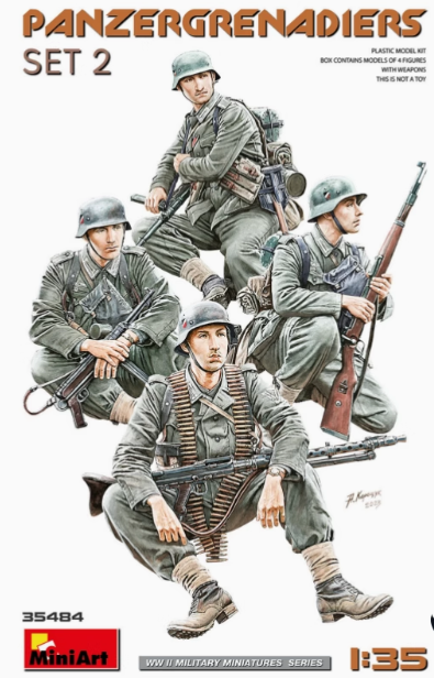 35484 1/35 Panzergrenadiers Set 2
