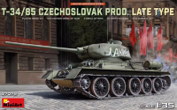 Miniart 37078 1/35 T-34/85 Чехословакия Поздняя модель