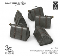  FS35051 1/35 немецкие треугольные 5-литровые канистры 27 шт