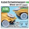 DW30038 WW2 German Wagen Wheel set 2(for Tamiya, AFVclub1/35) - Redisigned DW30003