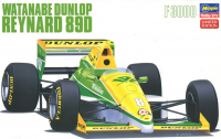 20370 1/24 Scale Model Formula F-3000 Kit Watanabe Dunlop Reynard 89D