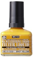 Цветной фильтр MR.WEATHERING COLOR WC10, желтый, 40 мл