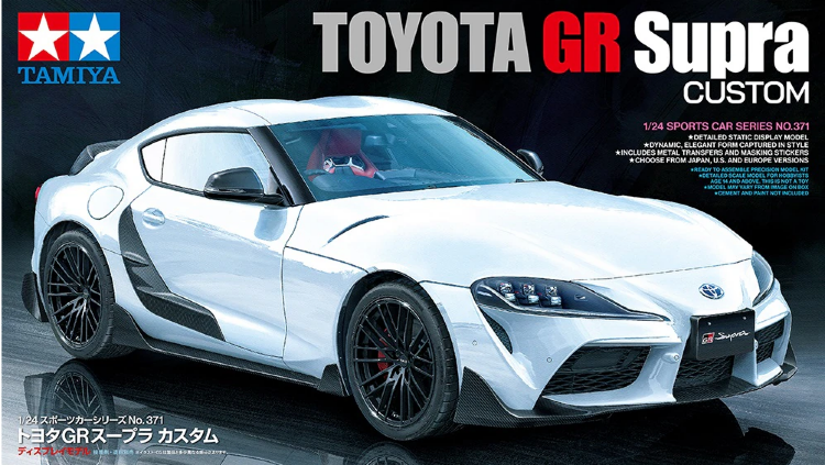Toyota GR Supra Custom 1/24 | Plastikové modely - RC Auta - Doplňky - Barvy