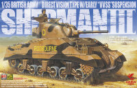 35-017 1/35 Sherman III Direct Vision w/Early VVSS