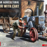 38055 1/35 European Agricultural Tractor with Cart 